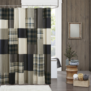 Woolrich Winter Hills 100% Cotton Shower Curtain
