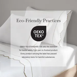 Harbor House Brielle Scalloped Edge Cotton Sheet Set