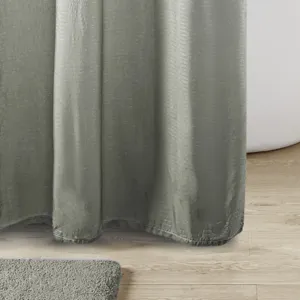 Madison Park Ara Ombre Printed Seersucker Shower Curtain