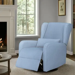 Madison Park Candace Power Recliner 3-in-1 with Swivel, Glider, Charging Station