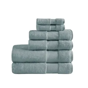 Madison Park Signature Turkish Cotton 6 Piece Bath Towel Set