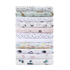Intelligent Design Cozy Soft Cotton Flannel Printed Sheet Set