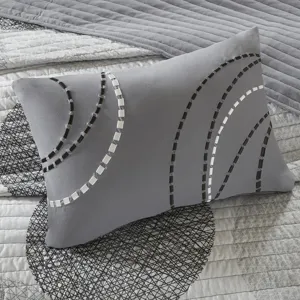 Madison Park Essentials Knowles Quilt Set with Cotton Bed Sheets
