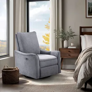 INK+IVY Cameron Power Recliner 3-in-1 with Swivel, Glider, Charging Station