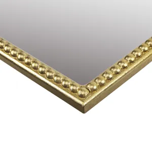 Lilbeth Beaded Arch Wall Decor Mirror - Gold