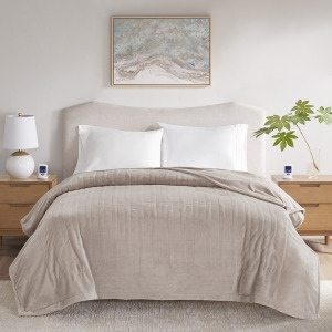 Beautyrest Microplush Heated Blanket with Wifi Technology