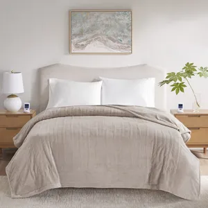 Beautyrest Microplush Heated Blanket with Wifi Technology