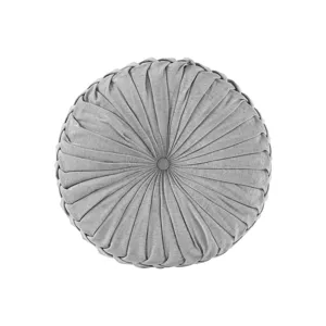 Intelligent Design Loretta Poly Chenille Round Floor Pillow Cushion
