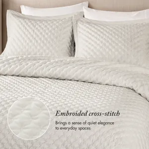 Madison Park Signature Charleston Velvet Coverlet Mini Set
