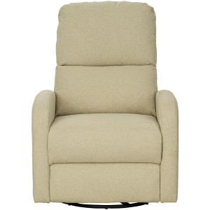 Dakota Power Recliner 3-in-1 with Swivel, Glider, USB Ports - Beige