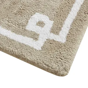 Evan Cotton Tufted Bath Rug 24x72 - Taupe