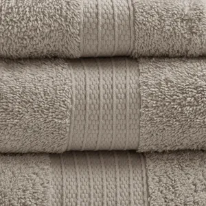 Madison Park Organic 6 Piece Organic Cotton Towel Set