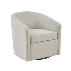 Amber Swivel Chair - Ivory