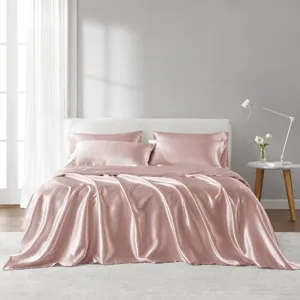 Madison Park Essentials Satin Luxury Sheet Set