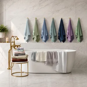 Madison Park Signature Turkish Cotton 6 Piece Bath Towel Set
