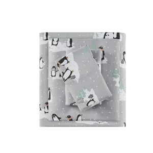 True North by Sleep Philosophy Cozy Cotton Flannel Printed Sheet Set