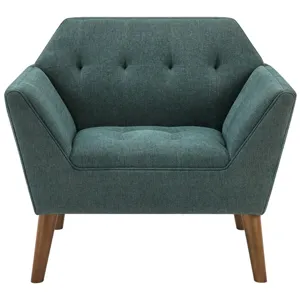 INK+IVY Newport Wide Mid-Century Modern Lounge Chair