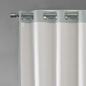 SunSmart Maya Printed Heathered Blackout Window Patio Panel