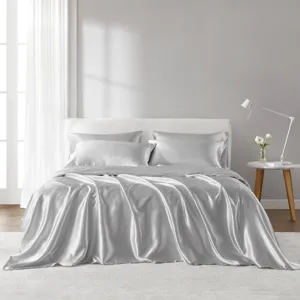Madison Park Essentials Satin Luxury Sheet Set