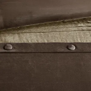 Madison Park Boone 7 Piece Faux Suede Comforter Set