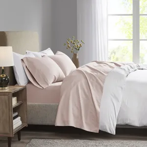 Madison Park Luxurious Brushed Microfiber Deep Pocket Sheet Set