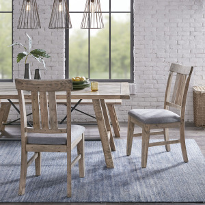 Sonoma Dining Side Chair(Set of 2pcs) - Natural/Grey