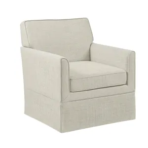 Paula Slipcover Accent Armchair - Cream