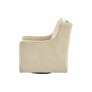 Harris Swivel Chair - Cream