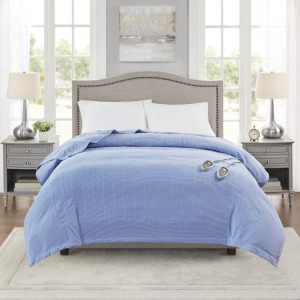 Beautyrest Electric Micro Fleece Heated Blanket
