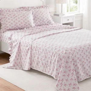 Intelligent Design Microfiber Ruffle Sheets