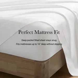 Harbor House 100% Egyptian Cotton Sateen Sheet Set
