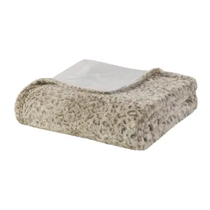 Madison Park Zuri Faux Fur Throw