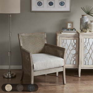 Diedra Cane Armchair - Cream/Reclaimed Natural