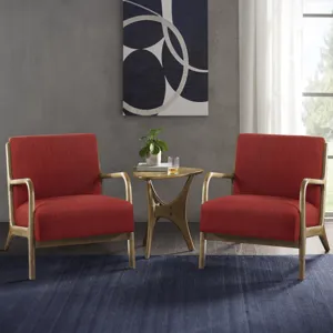 Novak Lounge Chair Set of 2 - Spice