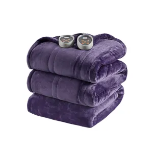Beautyrest Heated Microlight to Berber Blanket