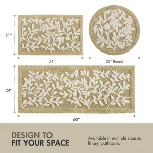 Madison Park Serene Cotton Tufted Bath Rug