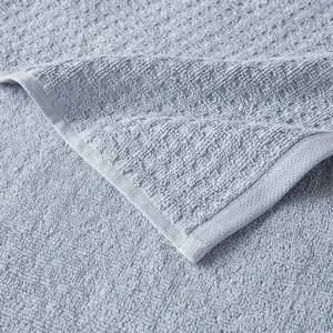 Madison Park Spa Waffle Cotton Jacquard Bath Towel 6 Piece Set