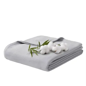 Bamboo Cotton Twin Rayon from Bamboo Cotton Blanket - Grey