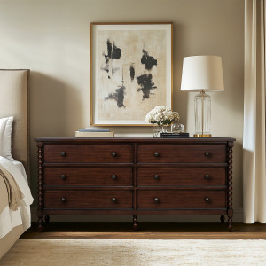 Beckett Large Dresser - Morocco Brown