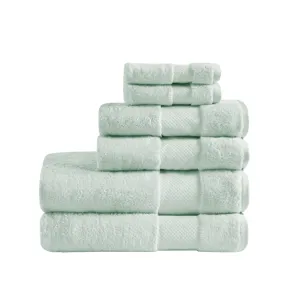 Madison Park Signature Turkish Cotton 6 Piece Bath Towel Set