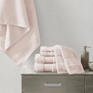 Madison Park Signature Turkish Cotton 6 Piece Bath Towel Set