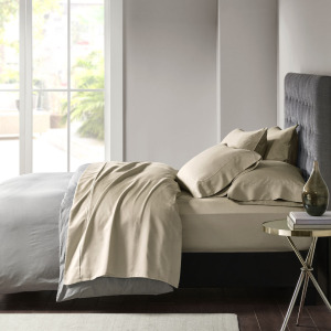 Madison Park 800 Thread Count Cotton Blend Sateen Sheet Set