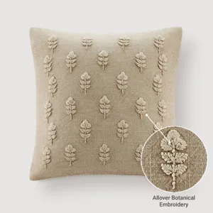 Harbor House Ave Botanical 1 Piece Cotton Pillow Cover