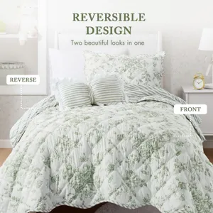 Madison Park Essentials Adele Quilt Set