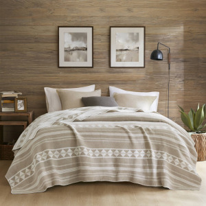 Alberta Full/Queen - Ivory Stripe