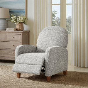 Martha Stewart Raylin Upholstered Push Back Recliner