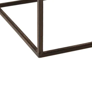 Quad Gold Cubes 3-piece Tabletop Decor Set - Black/Gold