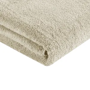 Big Bundle 100% Cotton Quick Dry 12 Piece Bath Towel Set - Beige