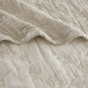 Harbor House Catalina Botanical Cotton Jacquard Throw