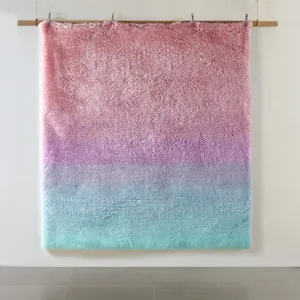 Mi Zone Primrose Ombre Shaggy Faux Fur Comforter Set